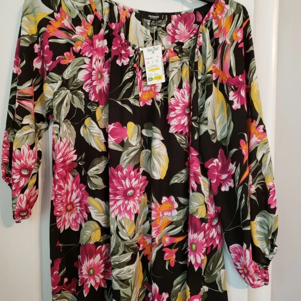 Beautiful floral blouse